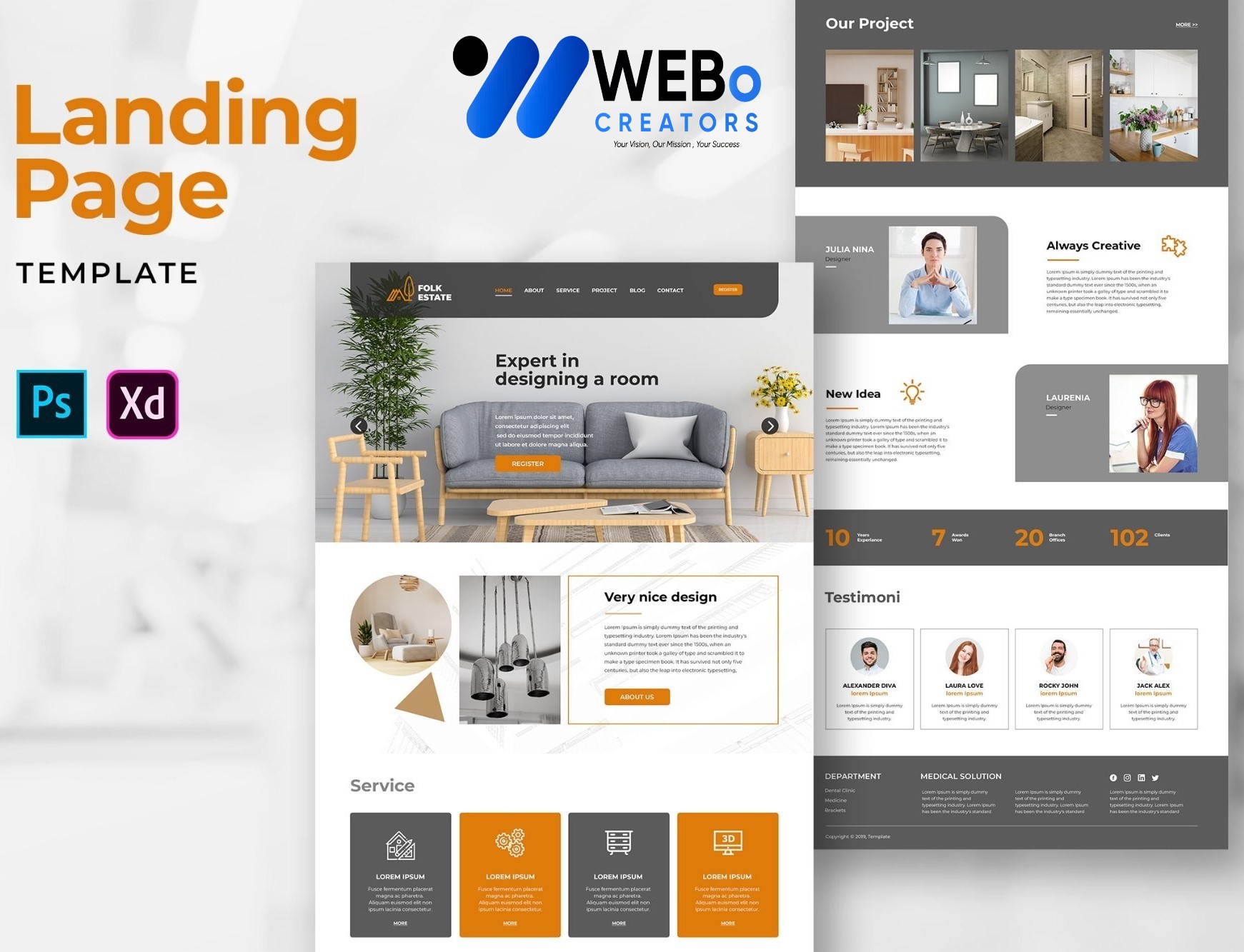 Creative Landing Page Designs, Themes, Graphic Elements for Honolulu ,Hawaii Businesses 2026