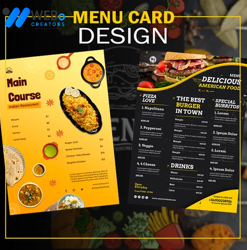 Restaurant digital menu board Honolulu ,Hawaii menu printing services online food menu design 2026