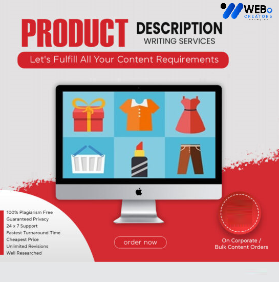Product Description Writing Services | Best Digital Marketing Agency | Web Design in Honolulu ,Hawaii for online stores