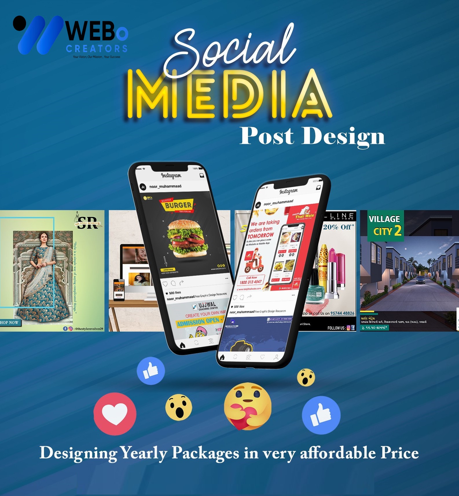 Social Media Post Design Services in Honolulu ,Hawaii for Businesses and Brands